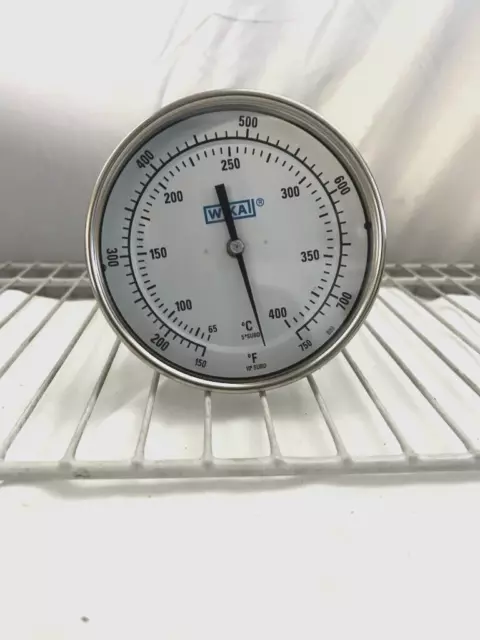 WIKA Adjustable Bimetal Thermometer 0-250 Degrees F/ 0-400 Degrees C