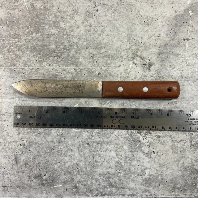Loewen Messer Solingen Germany 5 inch Steel Blade Knife Wood Handle