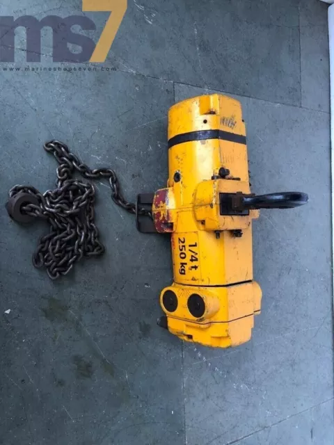 Ingersoll Rand CL250K-2C50-C40 PNEUMATIC AIR CHAIN HOIST 250 Kgs # para Piezas