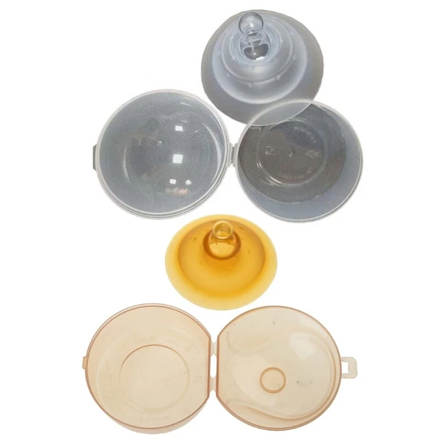 Double Layer Silicone Nipple Protector Breastfeeding Mother Breast for Protectio