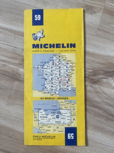 LOT DE 4 Cartes Michelin Ancienne EUR 15,00 - PicClick FR