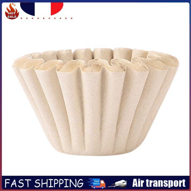 50pcs Verser sur le papier filtre goutte à goutte de café Wave pour cafetière (1