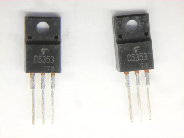 2SC5353 "Original" Toshiba Transistor 2 pièces