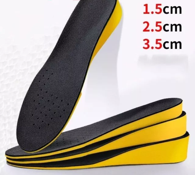 Plantillas de Zapatos Aumento de Altura para Mujeres Hombres Muchachos Muchachas