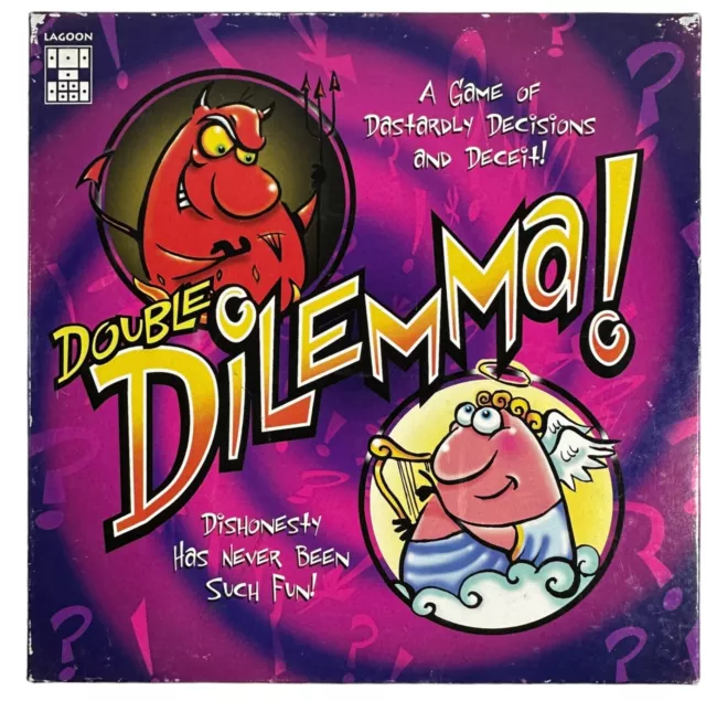 Juego de mesa Double Dilema Decisions and Deceit by Lagoon 2001 (14 años+) completo