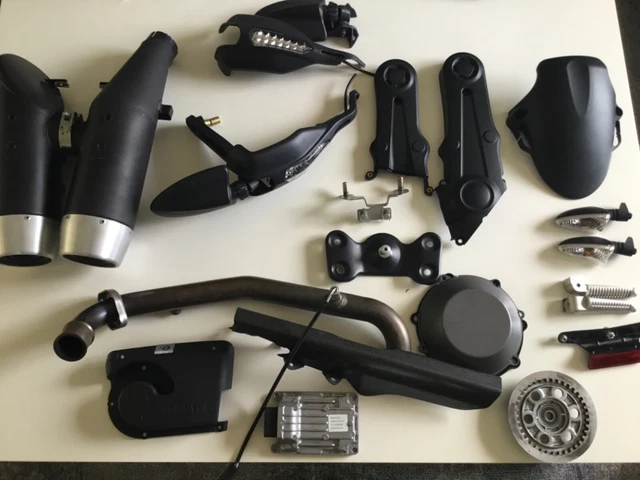 Original Parts To Suit Ducati Hypermotard 1100 EVO Original Parts To Suit Ducati Hypermotard 1100 EVO