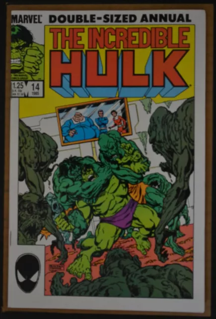 The Incredible Hulk  Annual  # 14 : Fine+ : 1985 : Marvel Comics.