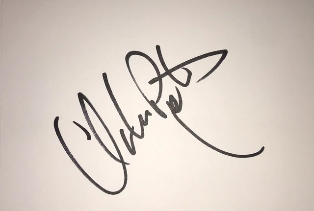 Clarke Peters Signed 6X4 Size White Card Tv Autograph The Wire & The Divide