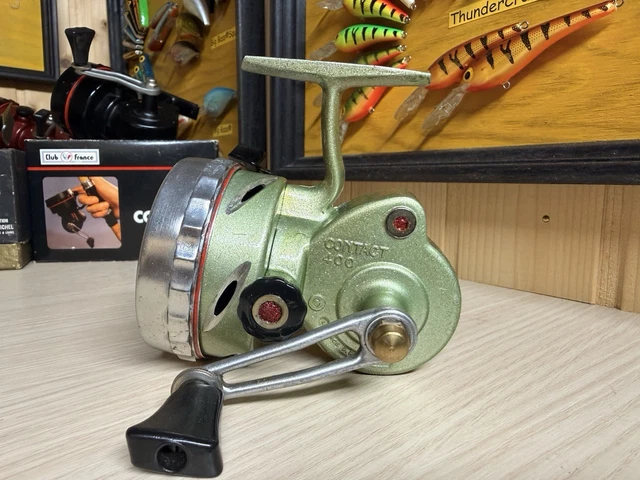 Moulinet De Pêche Vintage Ocean City 110 (3,2") - Pour Eau Salée - Bon état Rétro
