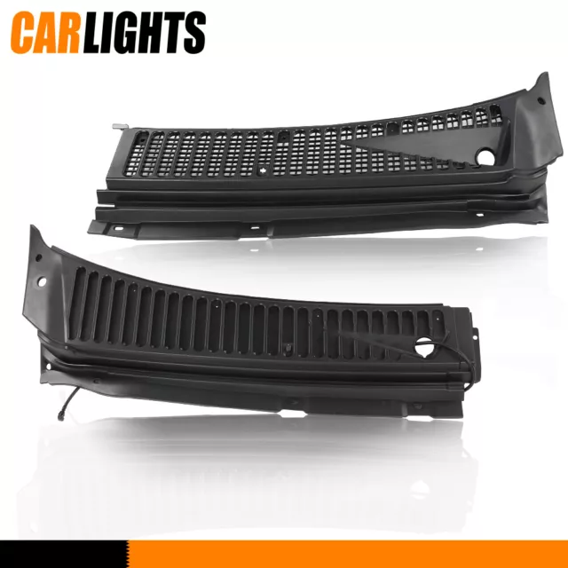 Windshield Wiper Vent Cowl Screen Cover Grille Panel Fit For Ford F250 350 99-07