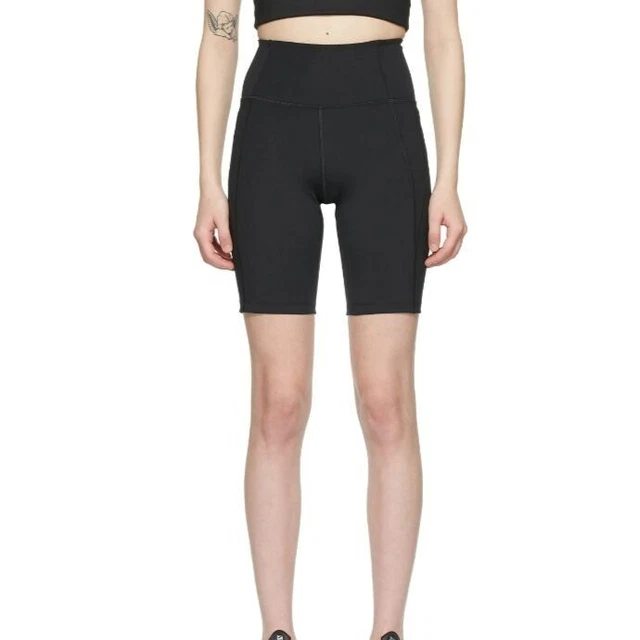 Girlfriend Collective High-Rise Bike Shorts Black S