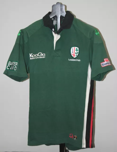 Vintage London Irish rugby union home shirt 2002 Kooga Size S