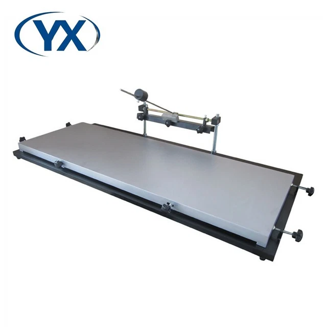 YX 1.2 M LED Manual Stencil Printer Screen Printing Machine