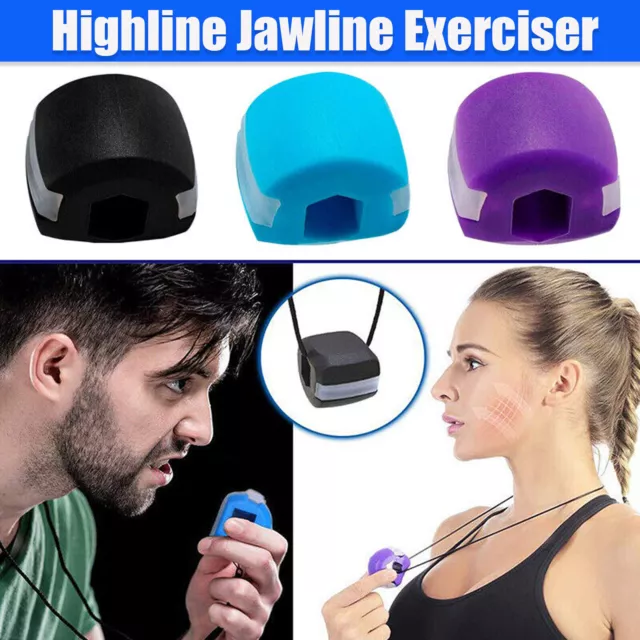 Jaw Exerciser, 3 Pack jaw toner, Jaw Trainer Men & Women, Trainer