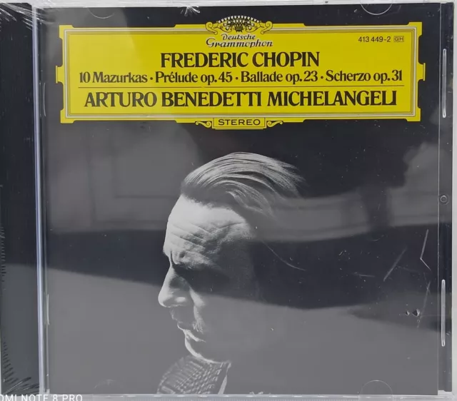 Cd Arturo Benedetti Michelangeli - Frederic Chopin