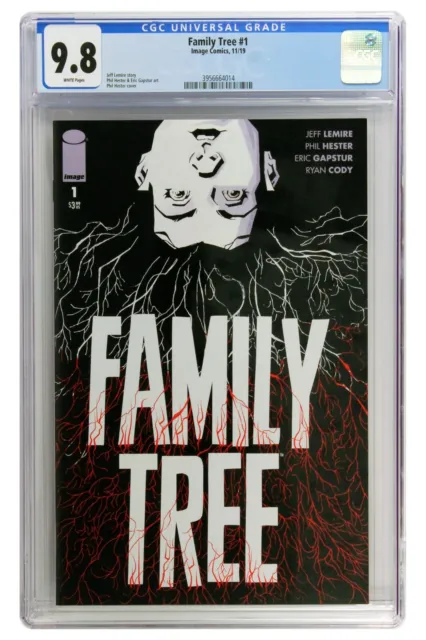Family Tree #1 Image Comics CGC NM/MT 9.8 White Pages 3956664014