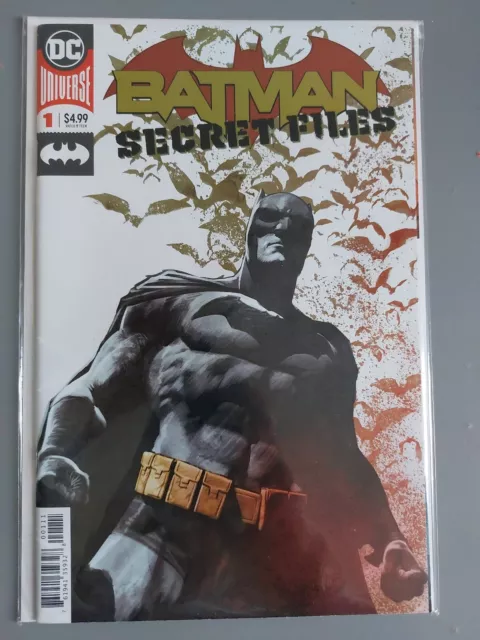 Batman Secret Files #1 One Shot Foil Cover Comic Book - DC Universe Comics 2018