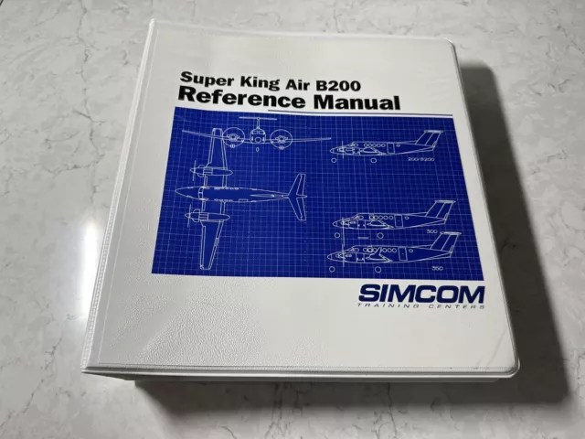 Super King Air B200 Reference Manual/ Simcom