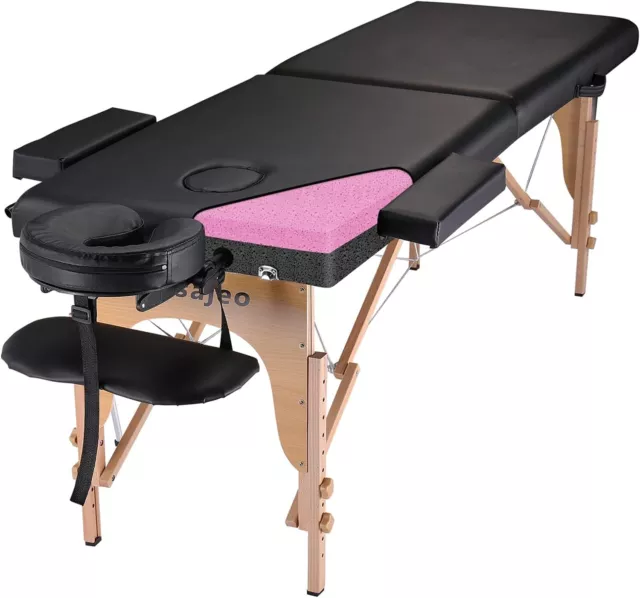Massage Table Portable Massage Bed for Spa Salon Tattoo Esthetician Lash Reiki