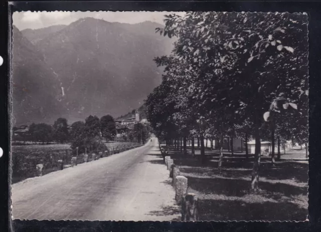 Cartolina Storo Viale Ponte Palvico con Veduta Campo Sportivo D1499