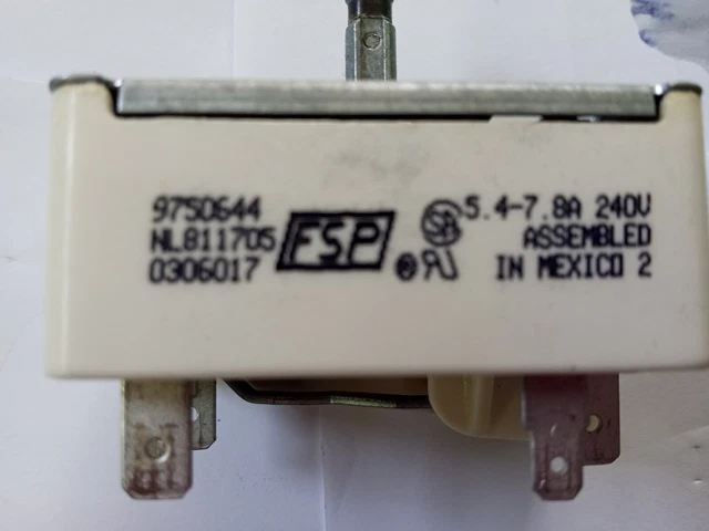 Whirlpool Range Surface Element Switch   9750644