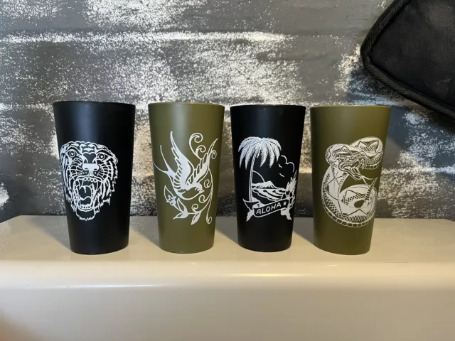 Sailor Jerry Plastic Cup Set Of 4