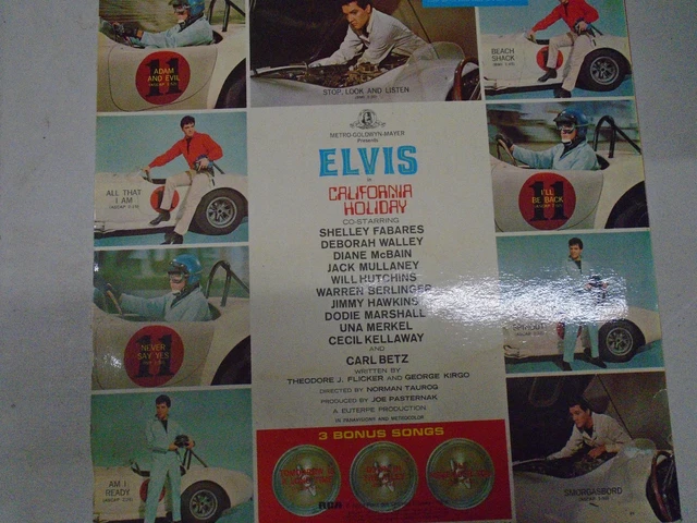 Elvis Presley California Holiday UK英盤 深溝 California Holiday by Elvis Presley: Amazon.co.uk: CDs & Vinyl