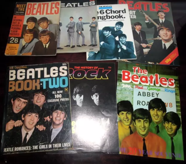 Beatles Magazines - Songbook & Poster Lot