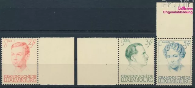 Timbres Luxembourg 1939 Mi 339-341 (complète edition) neuf avec gomme (10368701