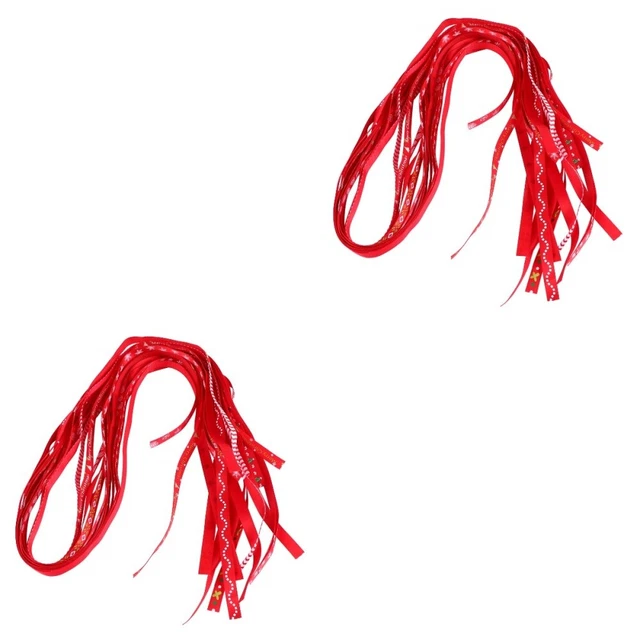 2x Weihnachten Handwerk Band Haar Bögen Urlaub Party Decor