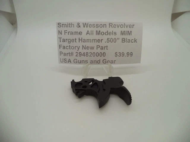 294820000 Smith & Wesson N Frame All Models MIM Black Target Hammer .500" New