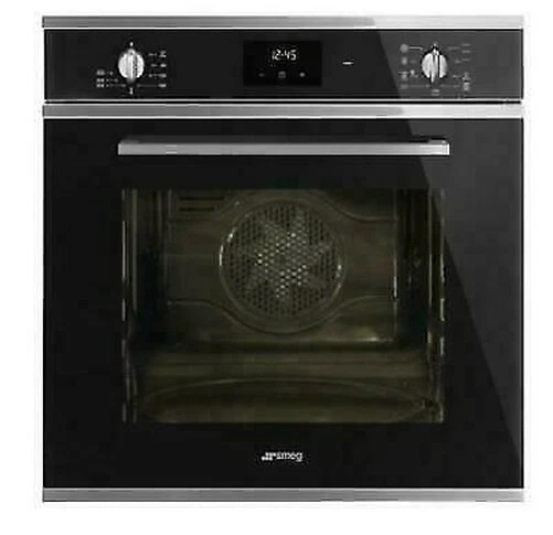 SMEG SF6400TVN Four Attisé Vapor Clean Noir Classe A