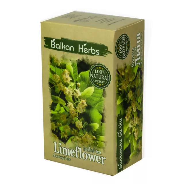 Té de Hierbas de Tilo 20 Bolsitas x 2 g | 40 g - Flor de tilo