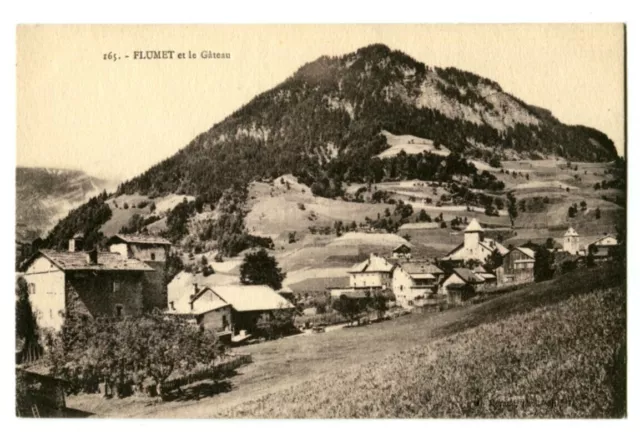 CPA 73 Savoie Flumet et le Gâteau