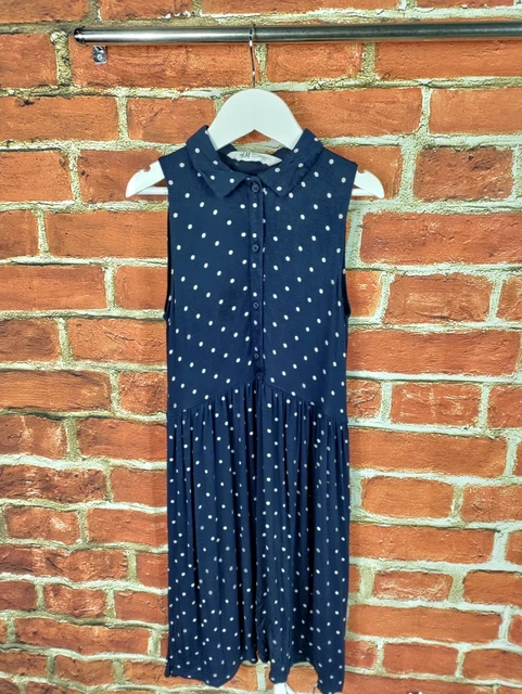 Pacchetto Tuta Estiva Senza Maniche Per Ragazze Età 6-7 Anni M&S H&M Set 122 Cm 5