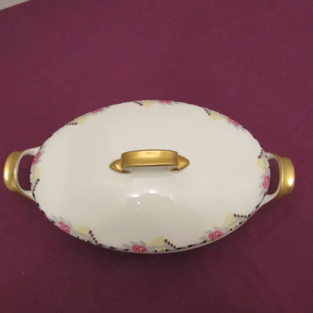 Soupière en porcelaine de Limoges - William Guérin Paris et cie -  lot 14 2