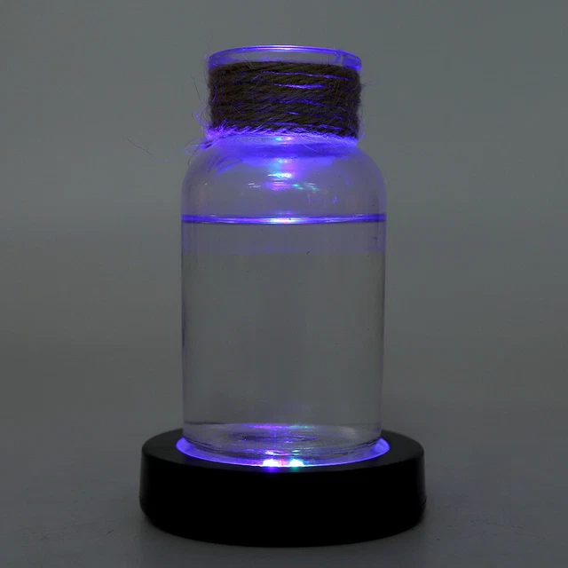 (Black Shell Colorful Lights)Easy To Clean Led Cup Holder ABS Easy To Use Led