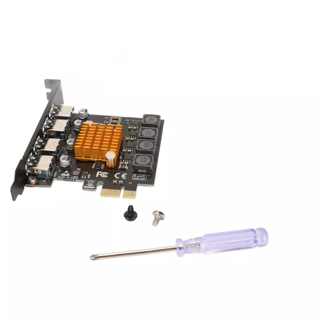 PCIE To USB 3.0 Expansion Card 4 Ports PCIE To USB 3.0 Backward Compatible S OBF