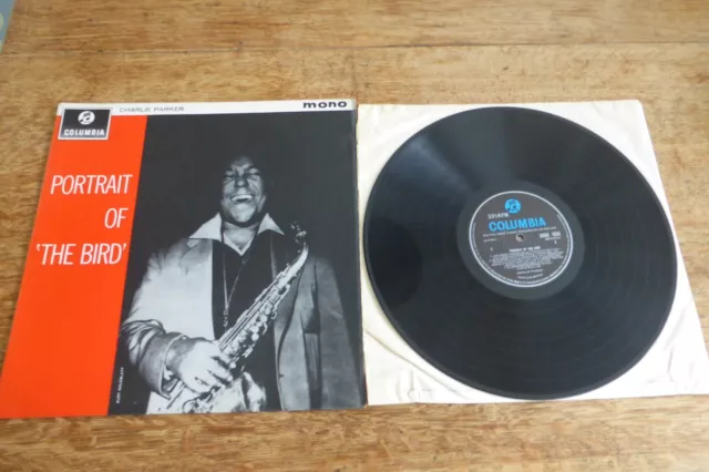 Charlie Parker - Portrait of the Bird UK 1963 1st Columbia 33SX 1555 Bebop EX LP