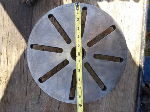 South Bend Faceplate, 12" Diameter With 1 3/4"- 8 Threads