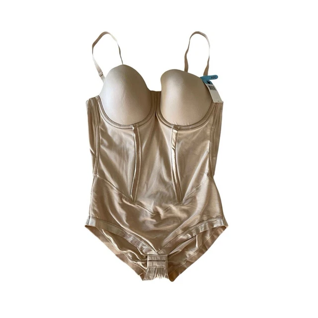 MAIDENFORM 40C EASYUP Convertible Firm Control Shapewear Bodysuit