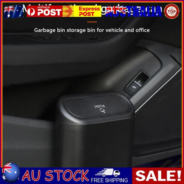 Car Trash Can Bin Hanging Vehicle Garbage Storage Boxes Auto Waste Organizers