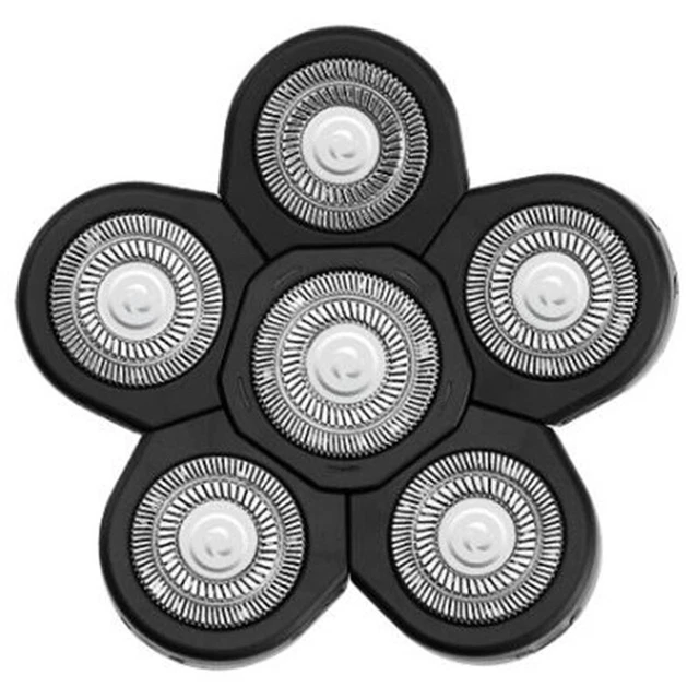 Cabezales de afeitadora eléctrica para hombre cabezal de repuesto de hoja eléctrica 6 hojas O5