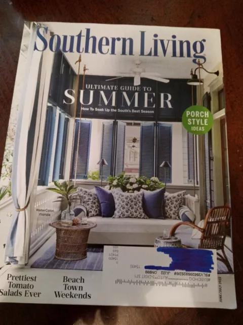 SOUTHERN LIVING MAGAZINE June/July 2022 Ultimate Guide to Summer Beach ...