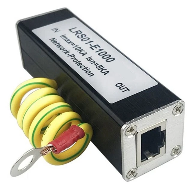 POE 1000M  Protector RJ45 Gigabit Ethernet  Device Arrester A2D86052