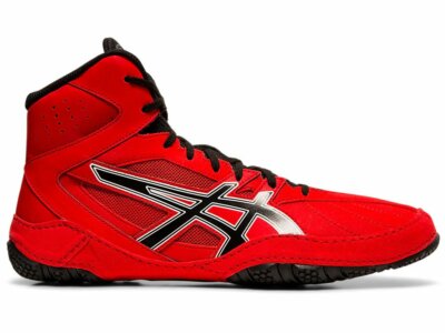 Combat Asics Matflex 6 Wrestling Shoes Boxe MMA Chaussures de sport de combat Noir 002 