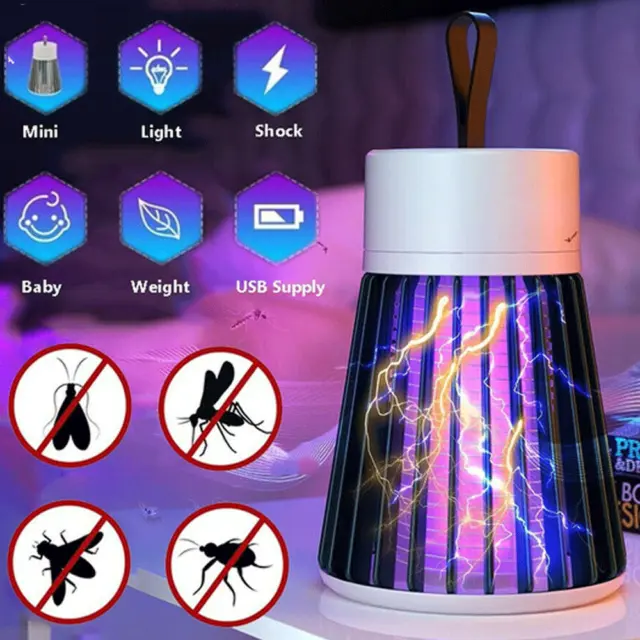 USB Moskito Killer Insektenvernichter Elektrisch USB Insektenlampen Mückenfalle