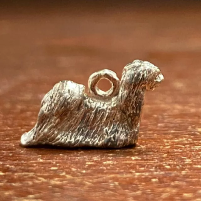 Sterling Silver Pendant - Lhasa Apso Dog Breed