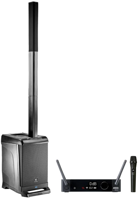 JBL EON ONE Portable Array DJ Speaker PA System+Subwoofer+DMS300 Wireless  Mic EUR 1.130,90 PicClick FR