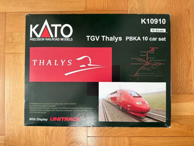 KATO TGV Thales PBKA 10Car Set K10910-